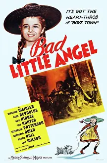 Images Dated 26th July 2014: BAD LITTLE ANGEL, US poster art, Virginia Weidler, 1939