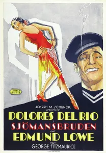 Sailor Prints: THE BAD ONE, Swedish poster art, Dolores Del Rio, 1930