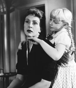 Braids Prints: THE BAD SEED, from left: Nancy Kelly, Patty McCormack, 1956
