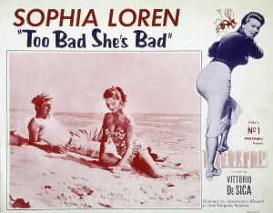 Beach Prints: TOO BAD SHE'S BAD, (aka PECCATO CHE SIA UNA CANAGLIA)