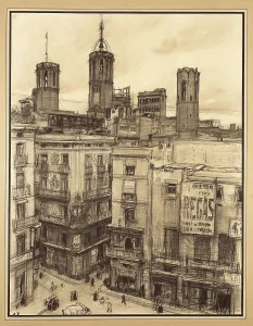 Drawings Prints: BAIXERAS i VERDAGUER, Dions (1862-1943)