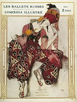 Watercolour Prints: BAKST, Leon (1866-1924). La Peri