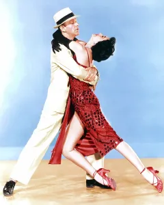 White Suit Prints: THE BAND WAGON, (from left): Fred Astaire, Cyd Charisse, 1953