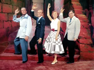 Astaire Prints: THE BAND WAGON, Jack Buchanan, Fred Astaire, Nanette Fabray, Oscar Levant, 1953