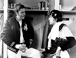 Locker Room Prints: BANG THE DRUM SLOWLY, from left, Michael Moriarty, Robert De Niro, 1973
