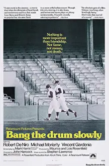 2014 Prints: BANG THE DRUM SLOWLY, US poster art, 1973