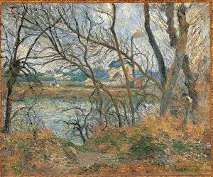 Bare Tree Prints: The Banks of the Oise near Pontoise
