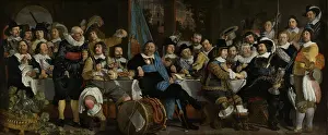 Long Prints: Banquet at the Crossbowmen's Guild in Celebration of the Treaty of Munster