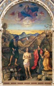 Twilight Prints: Baptism of Christ, by Giovanni Bellini