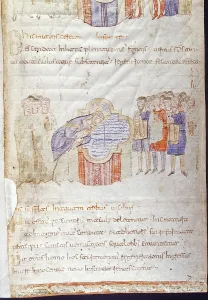 Rite Prints: Baptism, by Unknown Artist, 10th Century