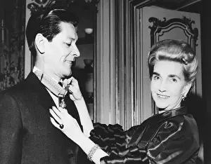 Socialite Prints: Barbara Hutton with her 7th husband, Prince Pierre Raymond Doan Vinh na Champassak