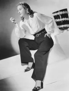 High Heels Prints: Barbara Stanwyck, circa 1945