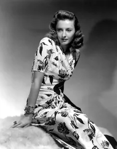 Womens Fashion Prints: BARBARA STANWYCK by Hurrell, 1940