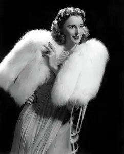 Womens Fashion Prints: BARBARA STANWYCK, Paramount Pictures, 1939