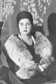 Socialite Prints: Barbara Woolworth Hutton, in 1931 at age 19