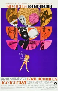 Psychedelic Prints: BARBARELLA, Jane Fonda, 1968