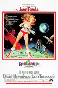 Ray Gun Prints: BARBARELLA, Jane Fonda, 1968