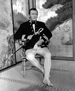 Images Dated 9th September 2005: THE BARBARIAN AND THE GEISHA, John Wayne
