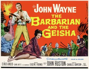 1958 Movies Prints: THE BARBARIAN AND THE GEISHA, John Wayne