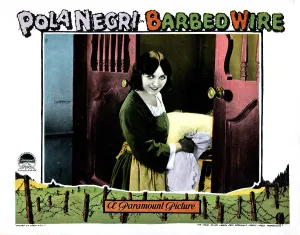 Negri Prints: BARBED WIRE, Pola Negri, 1927