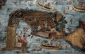 Antique Prints: Barberini Mosaic or Nile Mosaic