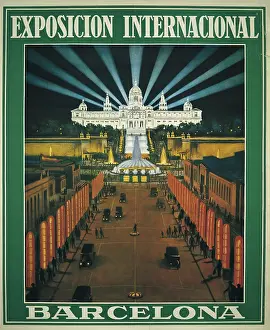 Publicity Prints: Barcelona International Exhibition