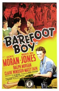 Fishing Prints: BAREFOOT BOY, US poster, Jackie Moran, 1938