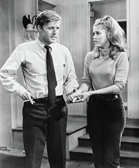 BAREFOOT IN THE PARK, from left: Robert Redford, Jane Fonda, 1967