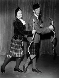In Costume Prints: THE BARKLEYS OF BROADWAY, Fred Astaire, Ginger Rogers, 1949