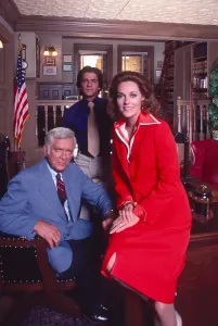 Mark Prints: BARNABY JONES, (clockwise from bottom left) Buddy Ebsen