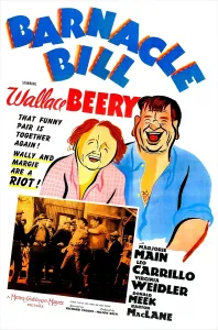 BARNACLE BILL, US poster, from left: Wallace Beery, Marjorie Main, 1941