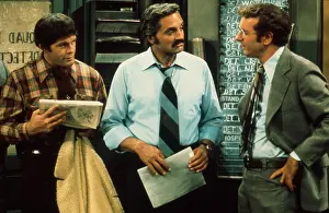 Linden Prints: BARNEY MILLER, from left: Max Gail, Hal Linden, Steve Landesberg, 1975-82