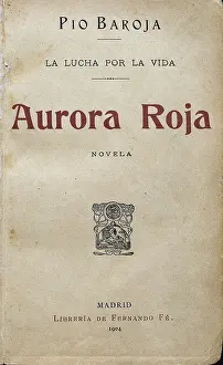 Pio 1872 1956 Prints: BAROJA NESSI, Po (1872-1956). Cover from the novel 'Red Dawn' of Po Baroja
