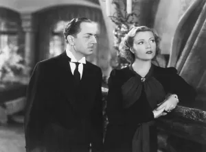 Annabella Prints: THE BARONESS AND THE BUTLER, from left: William Powell