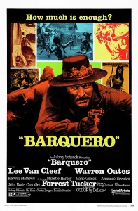 Van Cleef Prints: BARQUERO, US poster art, Lee Van Cleef, 1970