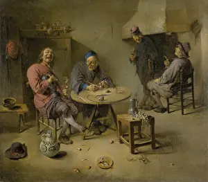 Plain Prints: The Barroom, by Abraham Diepraam