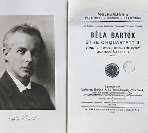 Bartok Prints: BARTOK, Bela (1881-1945). String Quartet n