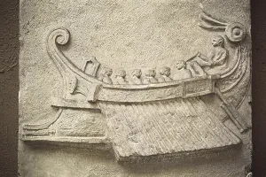 Craft Prints: Bas-relief representing a trireme