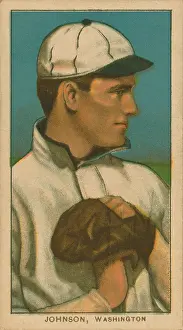 Pitcher Prints: Baseball card of Walter Johnson