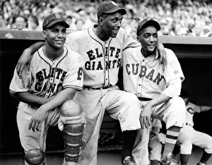 Ngbaseball Prints: BASEBALL, (L), Catcher, Roy Campanella