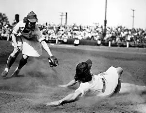 Ngbaseball Prints: BASEBALL, Racine Wisconsin Belles