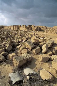 Paleochristians Prints: Basilica of Arcadius. EGYPT. ALEXANDRIA