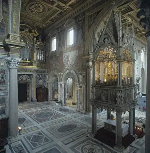 Ciborium Prints: Basilica of Saint Giovanni in Laterano a Roma