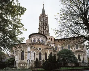 Midi Pyrenees Prints: Basilica of Saint-Sernin. 1075