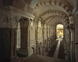Burgundy Prints: Basilica of St Mary Magdalen. FRANCE