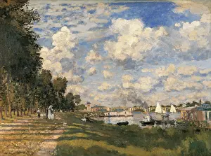Reflection Prints: The Basin at Argenteuil, by Claude Monet