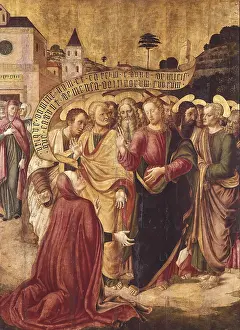 Legendary Prints: BASTIANI, Lazzaro (1449-1512). Christ and the Cananeans