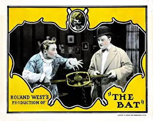 Derby Prints: THE BAT, lobbycard, from left: Louise Fazenda, Eddie Gribbon, 1926
