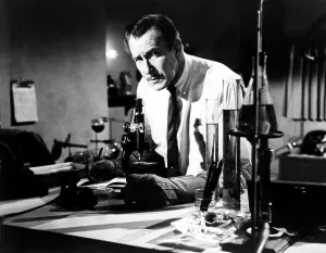 Lab Coat Prints: THE BAT, Vincent Price, 1959