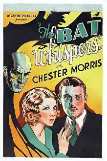 2014 Prints: THE BAT WHISPERS, US poster art